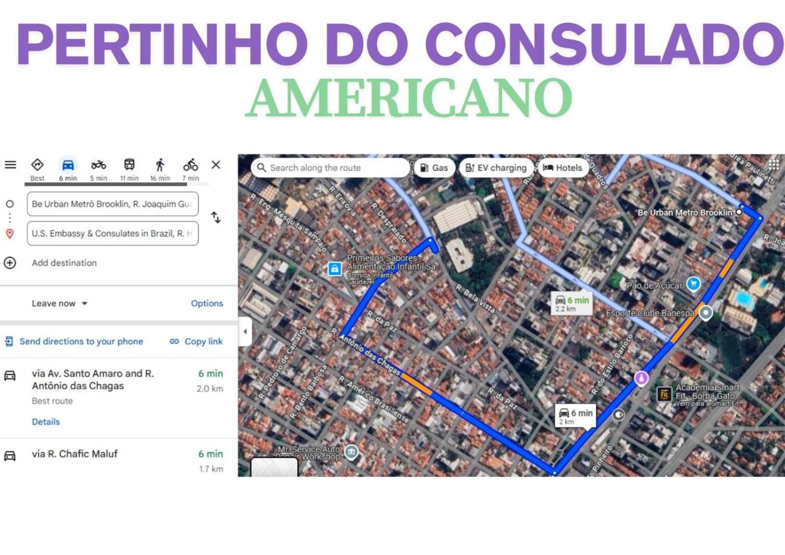 Studio - Brooklin - Consulado Americano São Paulo Eksteriør billede